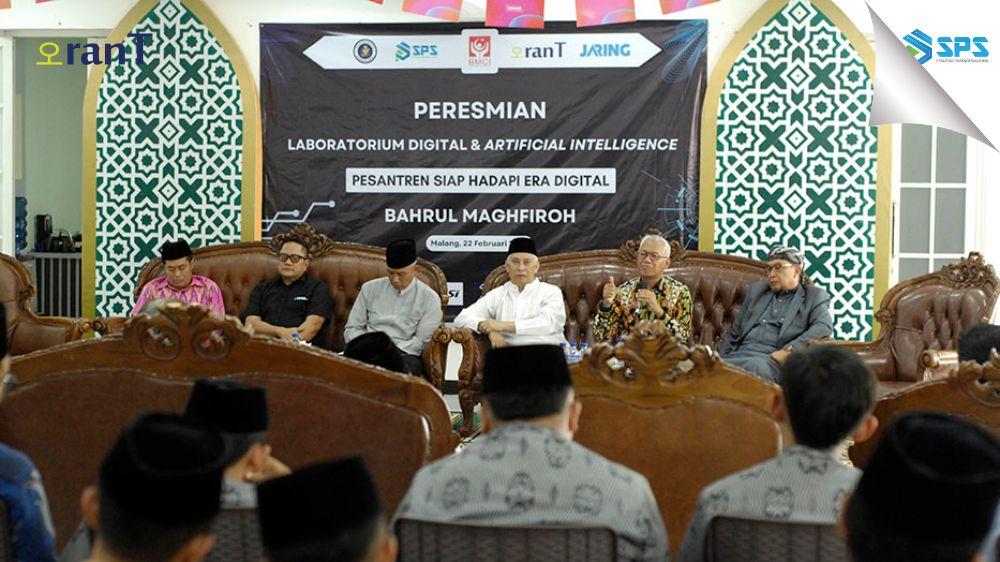 Ponpes Bahrul Maghfiroh Resmikan Laboratorium Digital dan AI, Didukung oleh Solusi LMS OranT dari PT Strategic Partner Solution