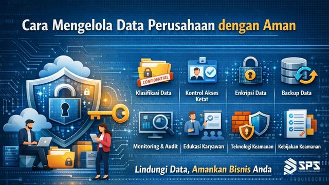Cara Mengelola Data Perusahaan dengan Aman